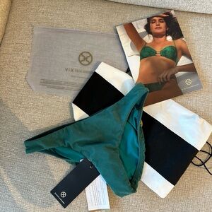 ViX Green Bikini Bottom (Basic Full)